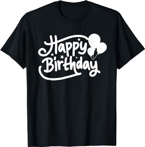 birthday ahirt|Amazon.com: Birthday T